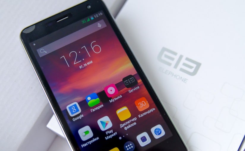 Обзор смартфона Elephone P5000