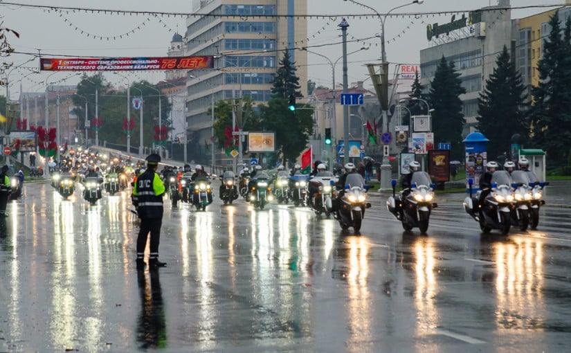 Закрытие мотосезона в Минске