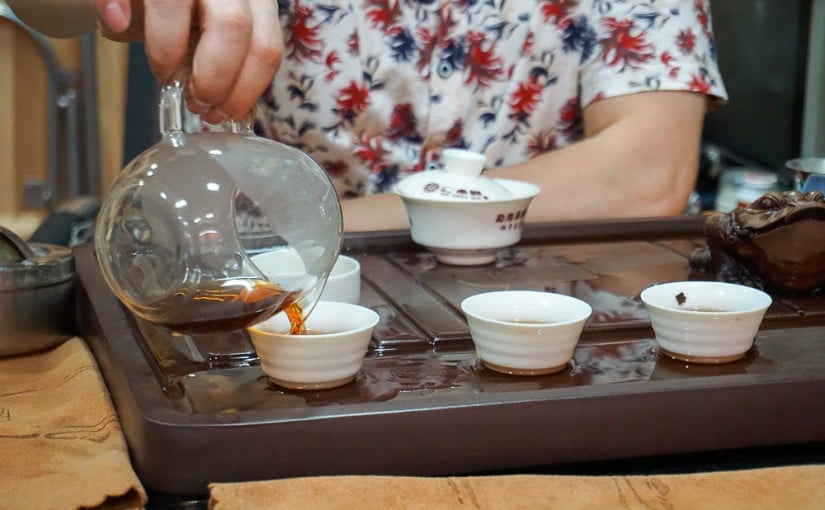 Как пьют чай в Китае
