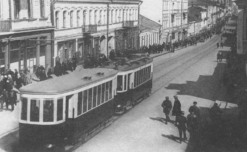Минский трамвай на старых фотографиях