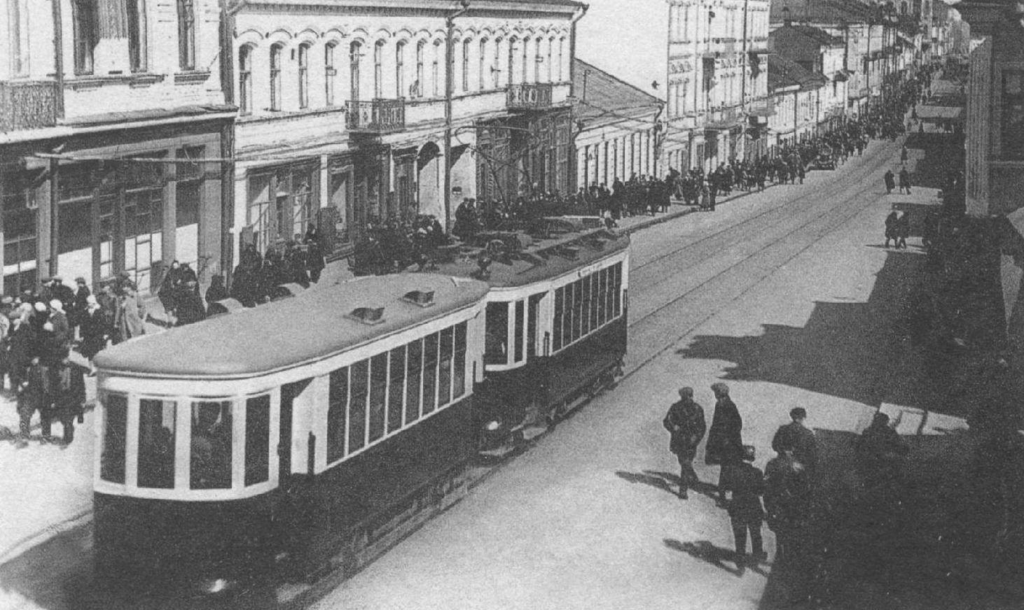 Трамвай 1930 Минск